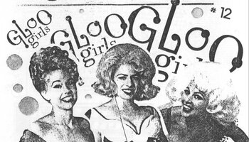 Gloo Girls black and white poster