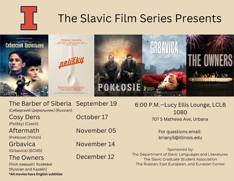 Slavic film series poster