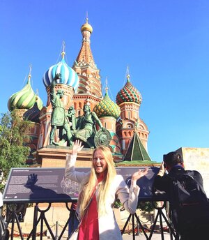 Jalie Moore in Russia