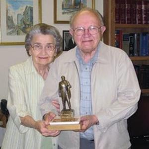 Professor Shtohryn with his wife Eustachia 